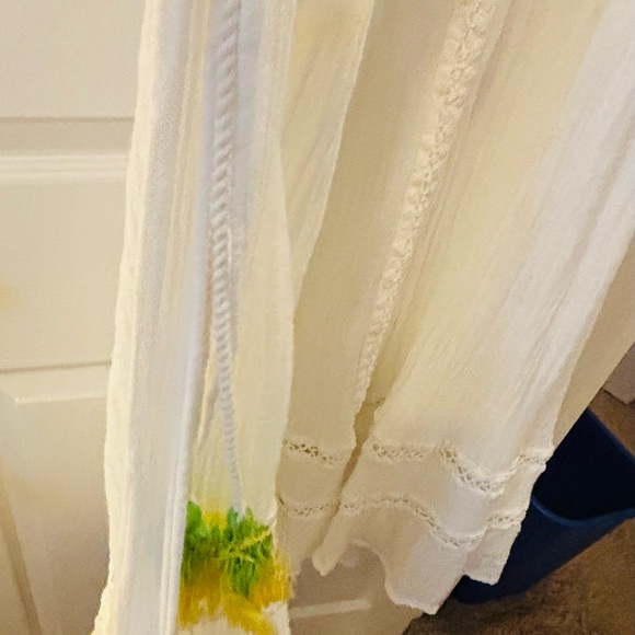 Jen's Pirate Booty Cream Boho Maxi Dress - Picture 5 of 7